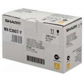 Cartus de toner original Sharp MX-C30GT-Y Yellow (MXC30GTY)