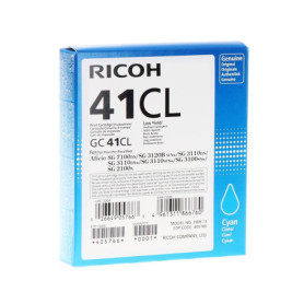 Cartus de gel original Ricoh GC 41CL Cyan (405766, GC-41CL)