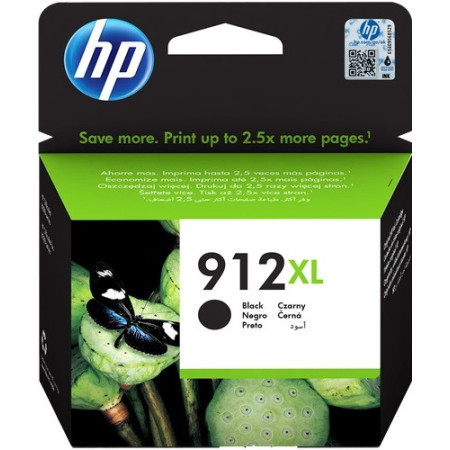 HP 912XL Black (3YL84AE) — Cartus de cerneala