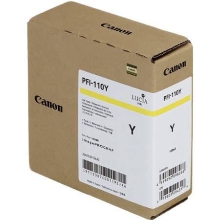 Canon PFI-110Y Yellow (2367C001, PFI110Y) — Cartus de
