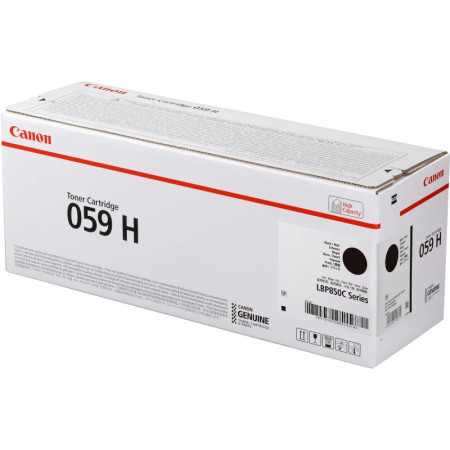 Canon 059H Black (3627C001AA, CRG-059HBK, CRG059HBK)