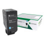 Lexmark 74C2HC0 Cyan Return Program — Cartus de toner