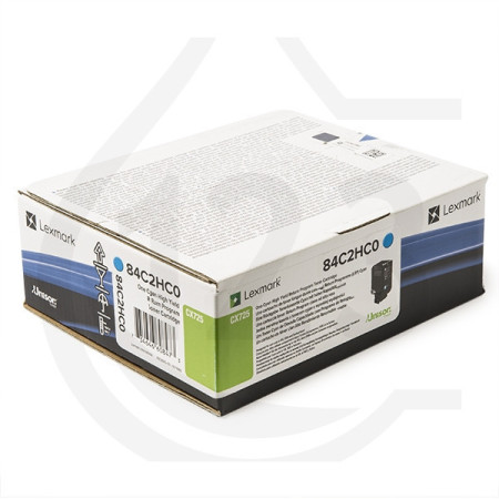 Lexmark 84C2HC0 Cyan Return Program — Cartus de toner