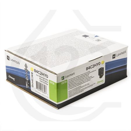 Lexmark 84C2HY0 Yellow Return Program — Cartus de toner