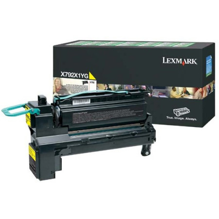 Lexmark X792X2YG Yellow — Cartus de toner