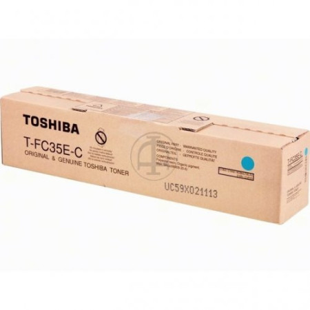 Toshiba T-FC35E-C Cyan (TFC35EC, 6AJ00000050) — Cartus de
