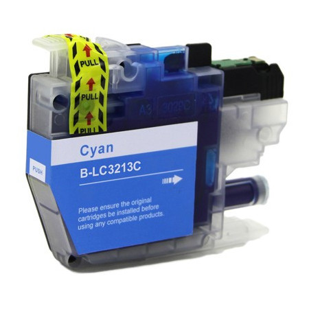 Brother LC 3213 Cyan (LC-3213C, LC3213C) — Cartus compatibil