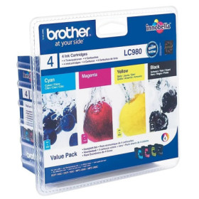 Brother LC 980 VALBP Yellow (LC-980VALBP, LC980VALBP)