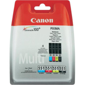 Canon CLI-551 KCMY (6509B009AA, CLI551KCMY) — Pachet