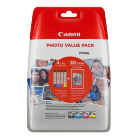 Canon CLI-571XL KCMY +50 Photo (0332C005, CLI571XL CMYK)