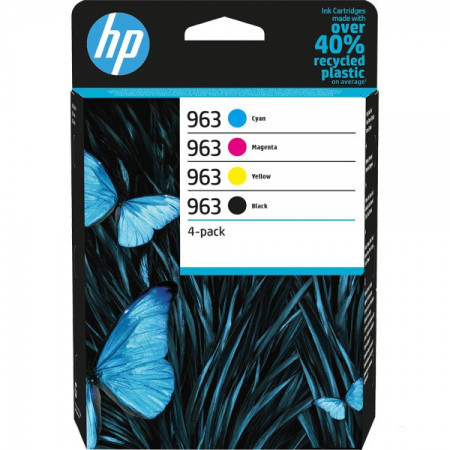 HP 963 Black & Color (6ZC70AE) — Pachet cartuse de cerneala