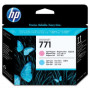 HP 771 Light Magenta & Light Cyan Printhead (CE019A) — Cap