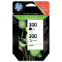 HP 300 Black & Color (CN637EE) — Pachet cartuse de cerneala