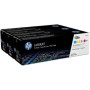 HP 128A Cyan/ Magenta/ Yellow (CF371AM, CMY) — Pachet
