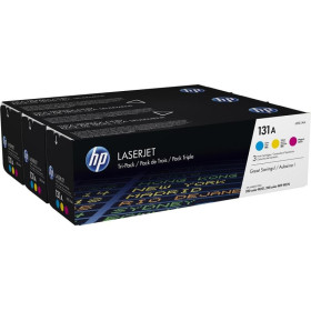 HP 131A Cyan/ Magenta/ Yellow (U0SL1AM, CMY) — Pachet