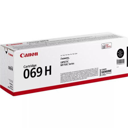 Canon 069H Black (5098C002, CRG-069HBK, CRG069HBK) — Cartus