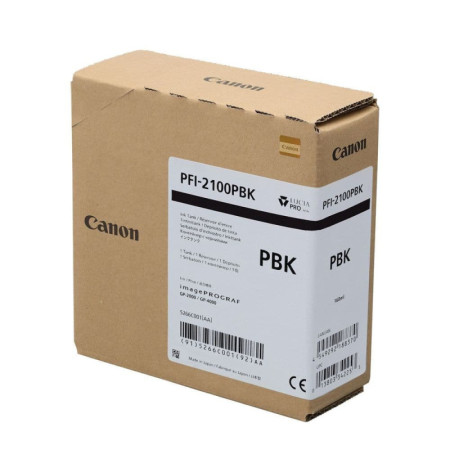 Canon PFI-2100PBK Photo Black (5266C001AA, PFI2100PBK)