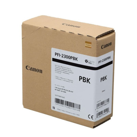 Canon PFI-2300PBK Photo Black (5277C001AA, PFI2300PBK)