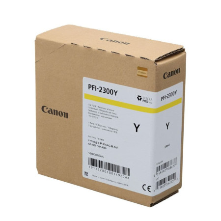 Canon PFI-2300Y Yellow (5280C001AA, PFI2300Y) — Cartus de