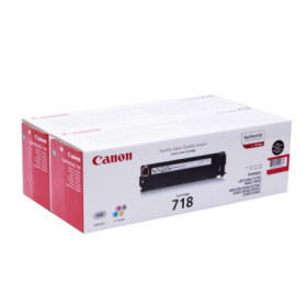 Canon 718 Twin Black (2662B005AA, CRG-718BK, CRG718 BK)