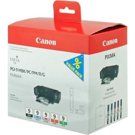 Canon PGI-9 Multipack V2 (1033B013AA, PGI9 MBK/PC/PM/R/G)