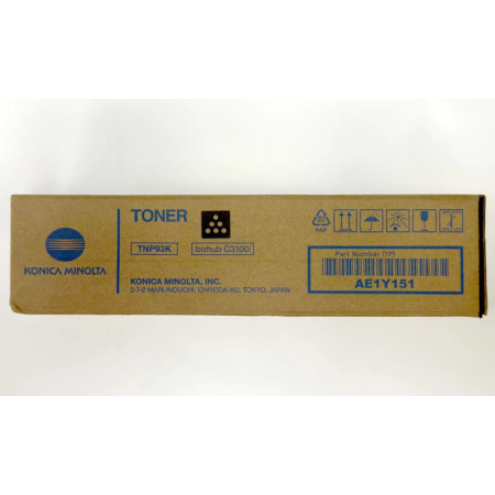 Konica Minolta TNP93K Black (AE1Y151, TNP-93K) — Cartus de