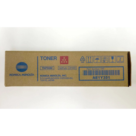 Konica Minolta TNP93M Magenta (AE1Y351, TNP-93M) — Cartus