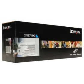 Lexmark 24B7499 Cyan — Cartus de toner