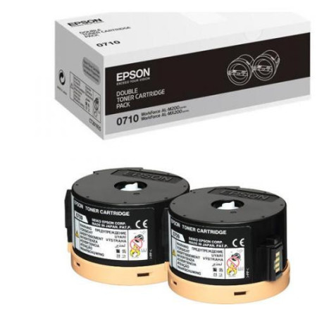 Epson 0710 Double Pack Black (C13S050710) — Pachet cartuse