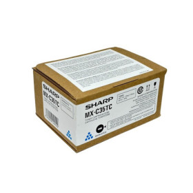 Sharp MX-C35T-C Cyan (MXC35TC) — Cartus de toner
