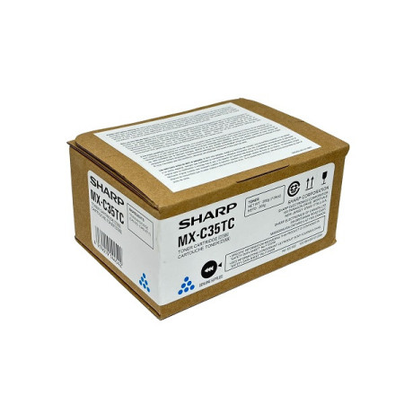 Sharp MX-C35T-C Cyan (MXC35TC) — Cartus de toner