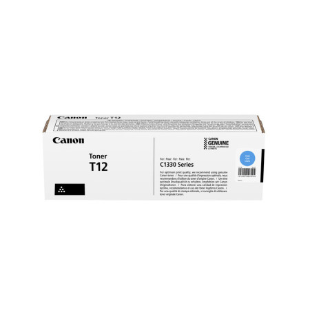 Canon T12 Cyan (5097C006AA, CRGT12C) — Cartus de toner