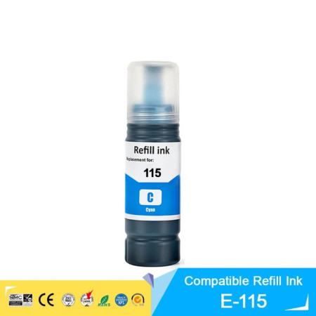 Epson 115 Cyan (C13T07D24A) — Flacon cerneala compatibila