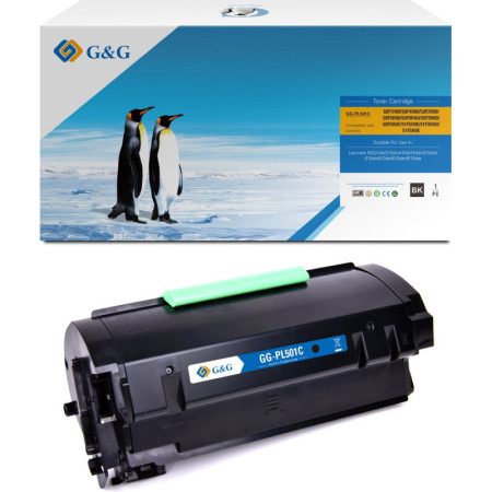 Lexmark 502U (50F2U00) Black Return Program — Toner Premium