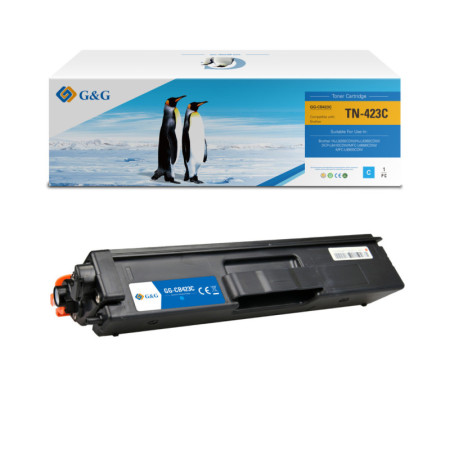 Brother TN 423 Cyan (TN-423C, TN423C) — Toner Premium G&G