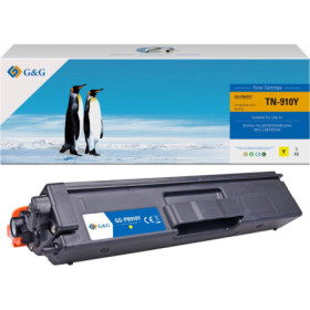 Brother TN 910 Yellow (TN-910Y, TN910Y) — Toner Premium G&G