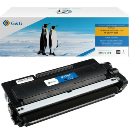 Brother TN 2320 Black (TN-2320, TN2320) — Toner Premium G&G