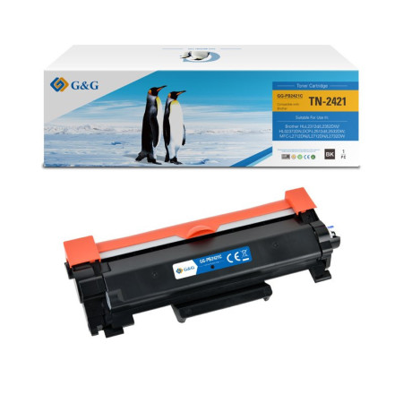 Brother TN 2421 Black (TN-2421, TN2421) — Toner Premium G&G