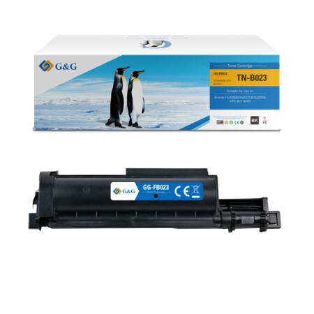 Brother TN B023 Black (TN-B023, TNB023) — Toner Premium G&G