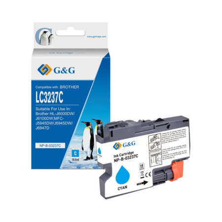 Brother LC 3237 Cyan (LC-3237C, LC3237C) — Cartus Premium