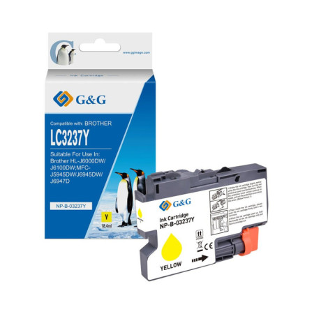 Brother LC 3237 Yellow (LC-3237Y, LC3237Y) — Cartus Premium