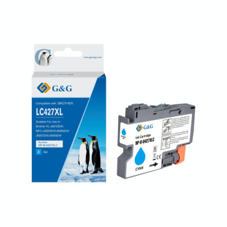 Brother LC 427XL Cyan (LC-427XLC, LC427XLC) — Cartus
