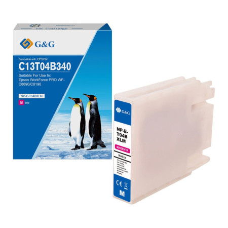 Epson T04B3 Magenta (C13T04B340, C13T04B34N) — Cartus