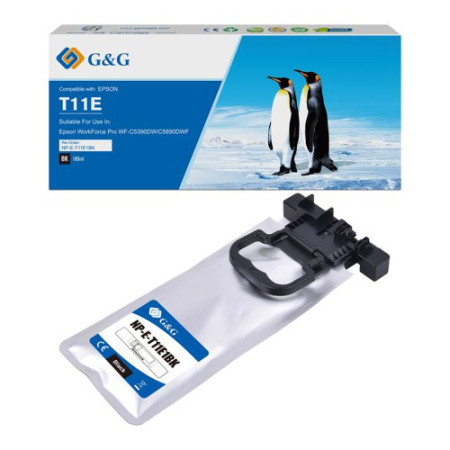 Epson T11E1 XXL Black (C13T11E140) — Cartus Premium G&G