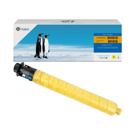 Ricoh IM C3500 Yellow (842256) — Toner Premium G&G