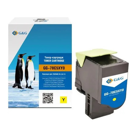 Lexmark 78C2XY0 Yellow Return Program — Toner Premium G&G