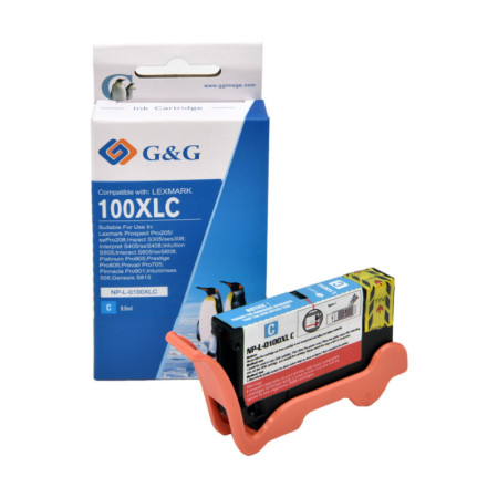 Lexmark 100XL Cyan (14N1069E) — Cartus Premium G&G