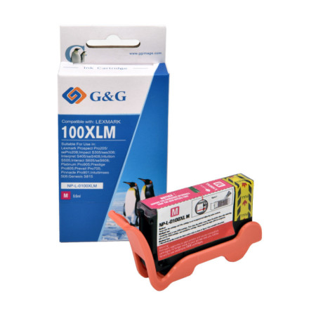 Lexmark 100XL Magenta (14N1070E) — Cartus Premium G&G