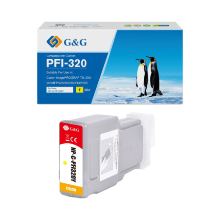 Canon PFI-320Y Yellow (2893C001, PFI320Y) — Cartus Premium