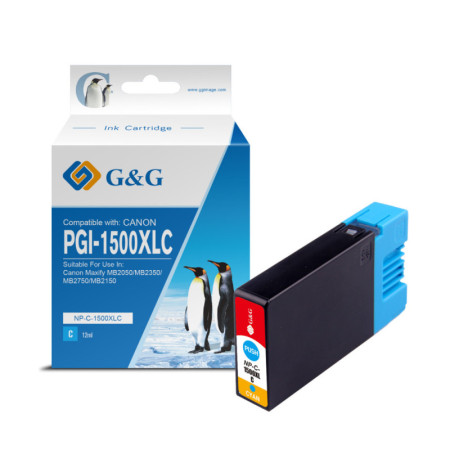 Canon PGI-1500XL Cyan (9193B001, PGI1500XLC) — Cartus
